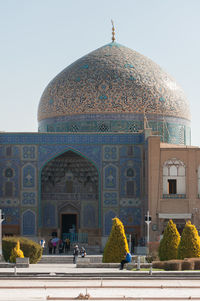 View of building against clear sky