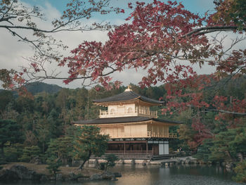 View of building by lake