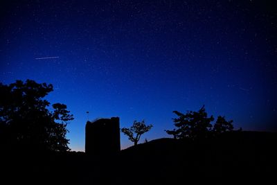 Castle during night