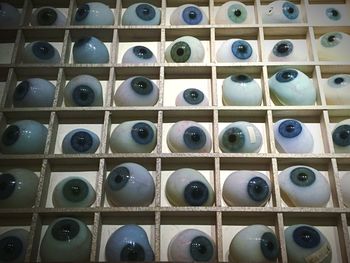 Full frame shot of objects