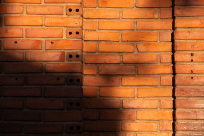 Full frame shot of brick wall