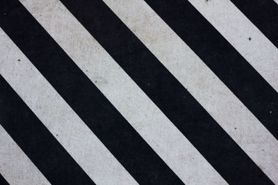 Full frame shot of zebra crossing