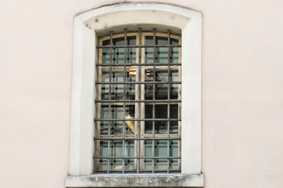 Close-up of window on building