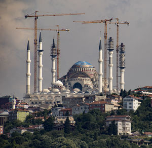 View of buildings in city