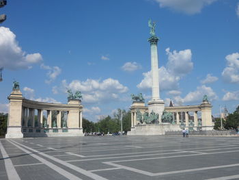 View of monument