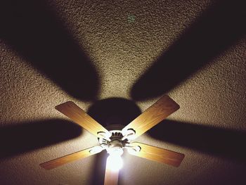 Close-up of electric lamp