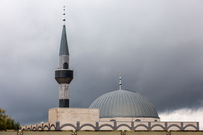 Dome and tower of mosque
