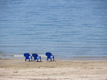 Scenic view of beach