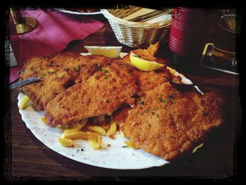 Close-up of food