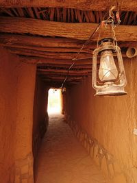 Corridor of building