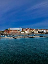 Buildings at waterfront