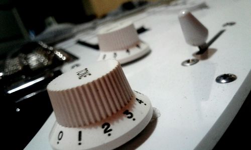 Close-up of computer keyboard