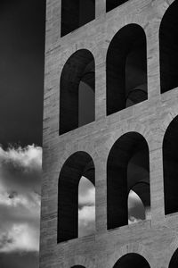 Low angle view of castle against sky