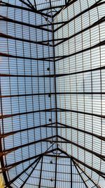 Low angle view of ceiling