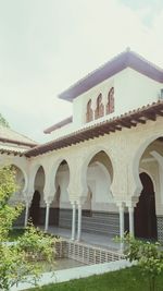 View of historic building against sky