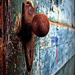 Close-up of old weathered wall