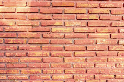 Full frame shot of brick wall