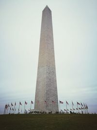 Low angle view of monument