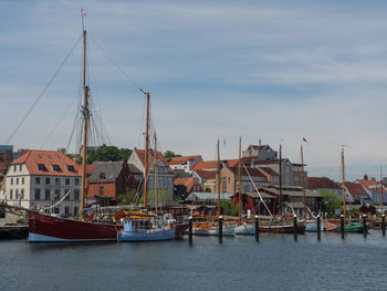 Flensburg at the baltic sea