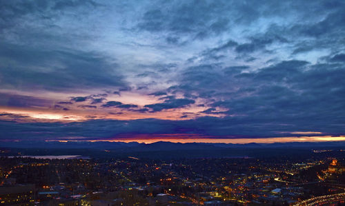 Aerial view of cityscape