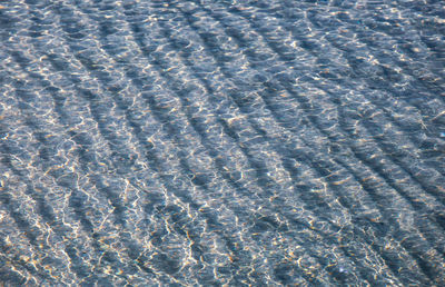 Full frame shot of rippled water