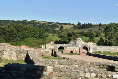 Old ruins against sky