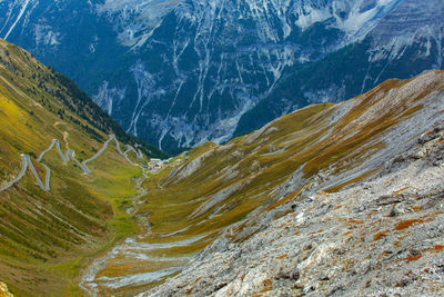 Aerial view of valley