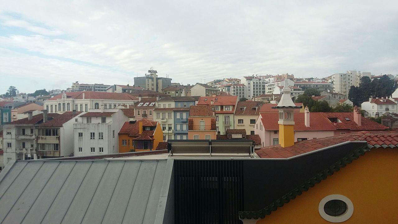 RESIDENTIAL BUILDINGS AGAINST SKY