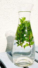 Close-up of drink on table