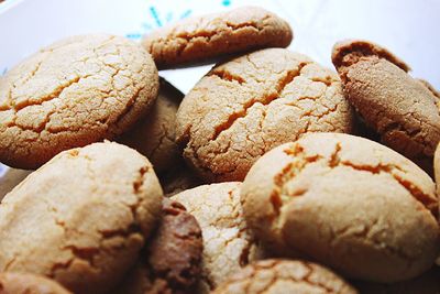 Close-up of cookies