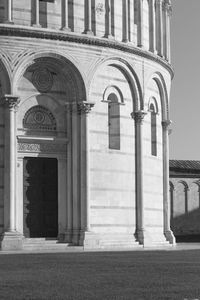 Low angle view of historical building