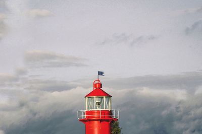 Lighthouse against sky