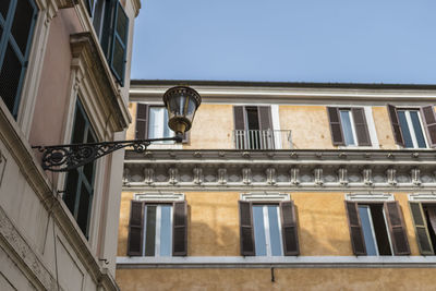 Low angle view of building against sky