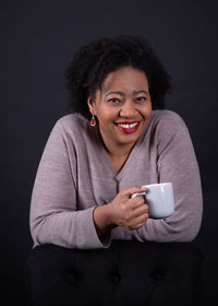 Portrait of a smiling young woman