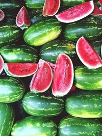 Full frame shot of fruits for sale