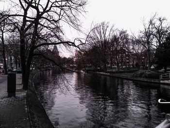 River with buildings in background