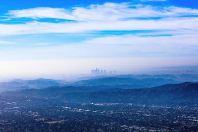 Aerial view of cityscape