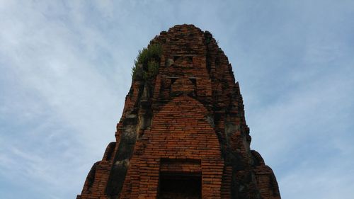 Low angle view of a temple