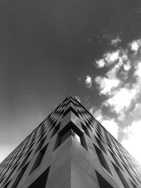Low angle view of building against sky
