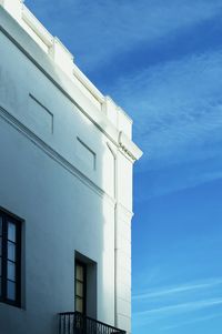 Low angle view of building against sky