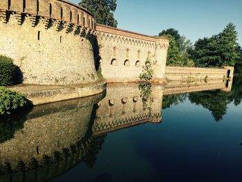 Built structure in water