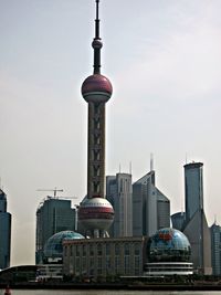 City skyline against sky