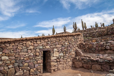 Old ruins against sky