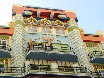 Traditional building against sky