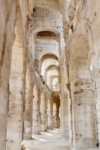 View of old ruin building