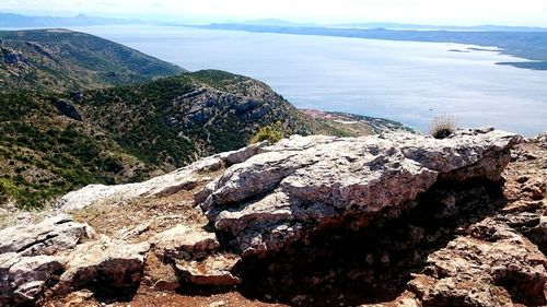 Scenic view of sea