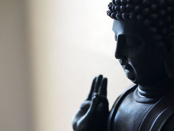 Close-up of buddha statue