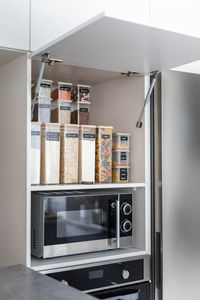 Close-up of kitchen at home