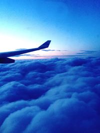 Scenic view of blue sky and clouds