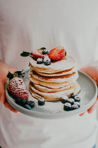 Close-up of cake on plate